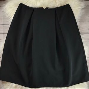 Chelsea28 black pleated skirt
